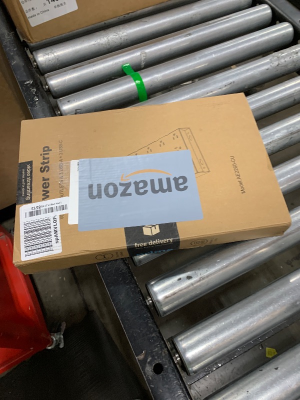 Photo 1 of DEPOW Surge Protector Power Strip, 6.5FT Long Flat Plug Extension Cord with 22 AC Outlets (1875W/15A), 6USBs (3 USB-C Ports), 2100J Surge Protection, Wall Mountable for Gaming, Office, Home, Black