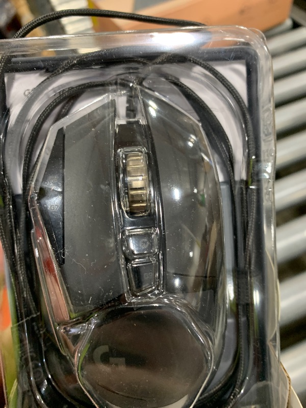 Photo 1 of Logitech G502 Lightspeed Wired Gaming Mouse with Hero 25K Sensor, PowerPlay Compatible, Tunable Weights and Lightsync RGB - Black (it is NOT wireless