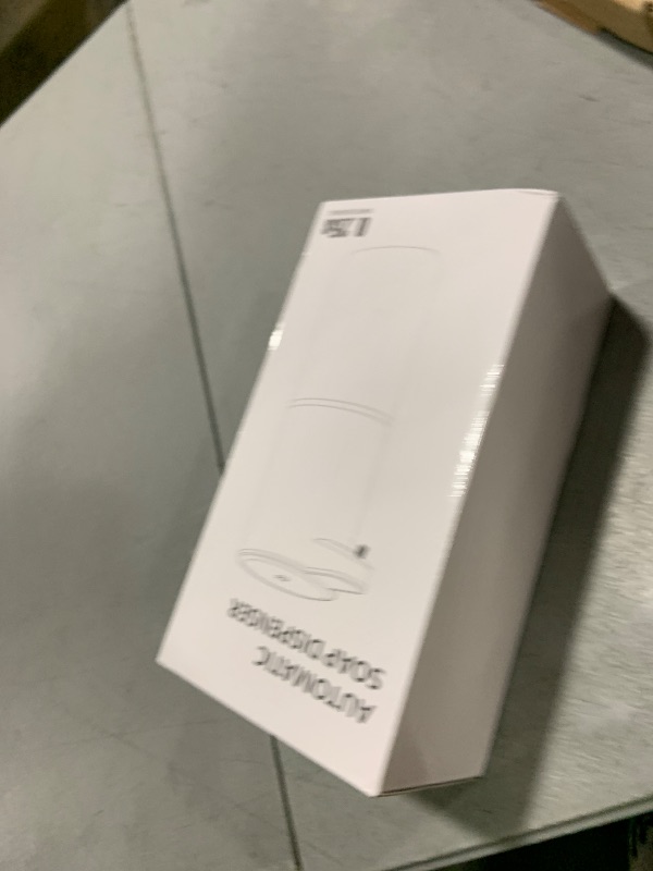 Photo 1 of Automatic Foaming Soap Dispenser - Hand Free Pump Touchless Soap Dispenser Electric Dispenser with 380ml, USB Rechargeable 4levels Adjustable Dispenser for Bathroom Kitchen