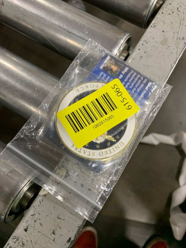 Photo 1 of Air Force Armed Forces Prayer Coin - USAF Valor Challenge Coin-Gifts for Air Force-Certified Disabled USMC Vet Owned Business| Air Force Prayer Coin