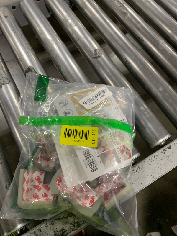 Photo 1 of 12 Pack Corner Protector Baby Proofing Corners and Edge Guards, Soft Safety Pre-Taped Rubber Foam Furniture Bumper for Fireplace, Table, Stair, Cabinet (Gray)