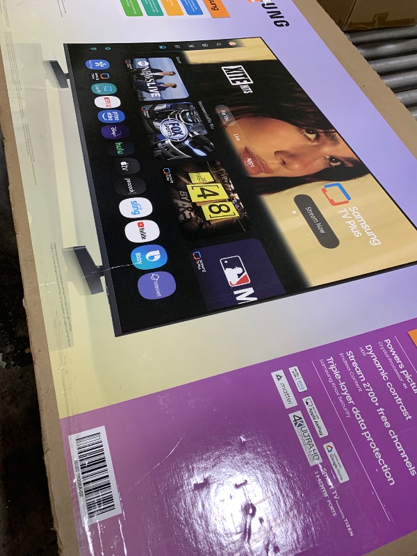 Photo 1 of Samsung 55-Inch Class Crystal UHD U8000F 4K Smart TV (2025 Model) Endless Free Content, Crystal Processor 4K, MetalStream Design, Knox Security, Compatible with Alexa