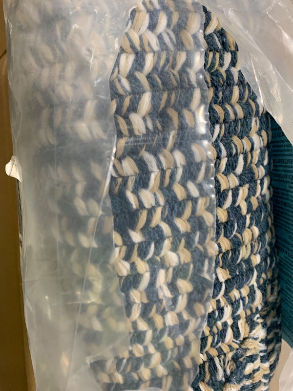 Photo 1 of Colonial Mills Macon Tweed Square - Oasis Blue 4x4