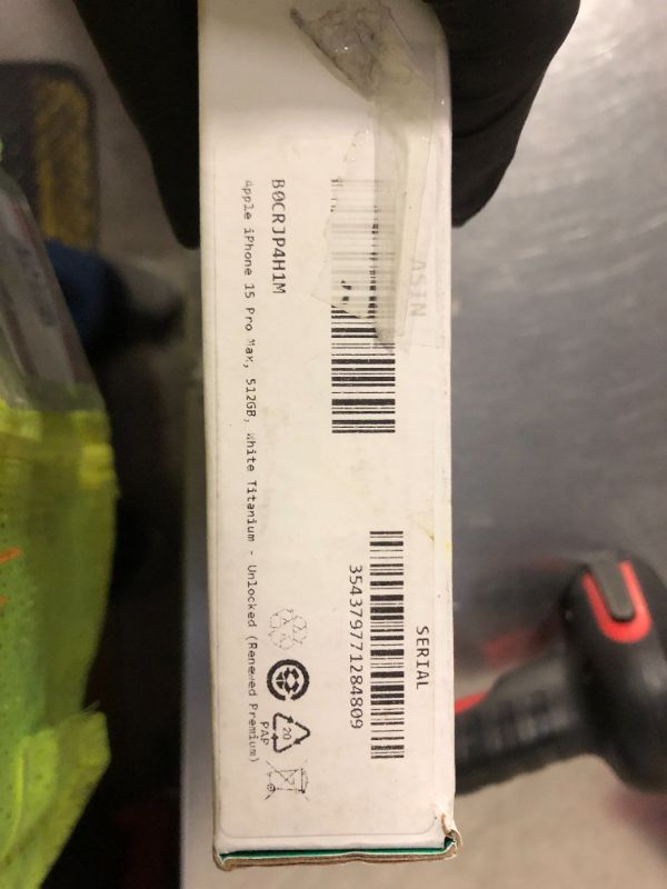 Photo 1 of Apple iPhone (Renewed Premium) 15 Pro Max, 512GB, White Titanium - Unlocked