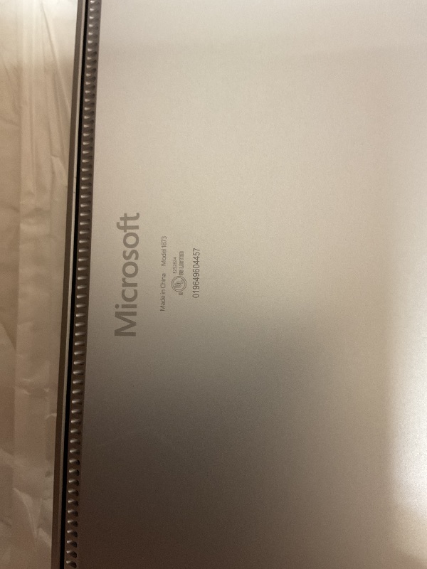 Photo 1 of SELLING FOR PARTS ONLY............. Microsoft Surface Laptop 3 – 13.5" Touch-Screen – Intel Core i5 - 8GB Memory - 128GB Solid State Drive (Latest Model) – Platinum with Alcantara