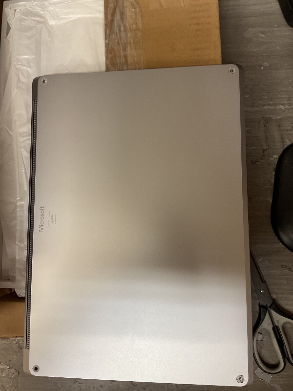 Photo 1 of SELLING FOR PARTS ONLY............. Microsoft Surface Laptop 3 – 13.5" Touch-Screen – Intel Core i5 - 8GB Memory - 128GB Solid State Drive (Latest Model) – Platinum with Alcantara