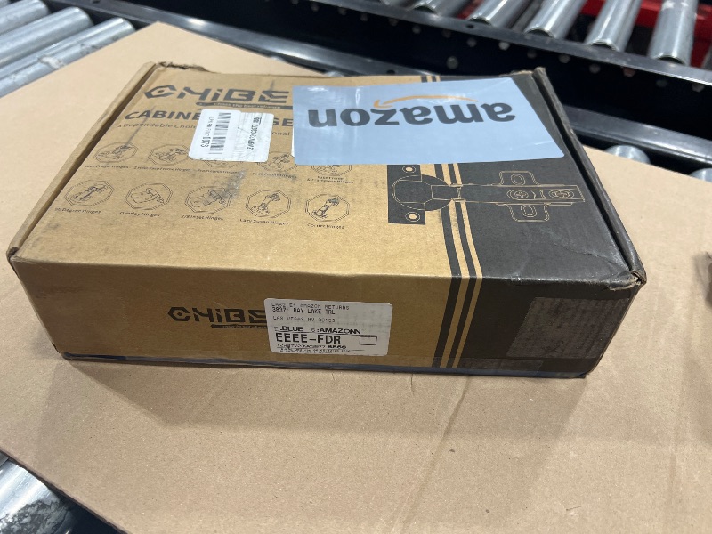 Photo 1 of Chibery 50 Pack 1/2" Overlay 3D Soft Close Concealed Hinge, Face Frame Door, Small Angle Slow Close, Self Closing Hidden Satin Nickel, 105° Concealed Stainless Steel Hinges for Kitchen Cabinet Door