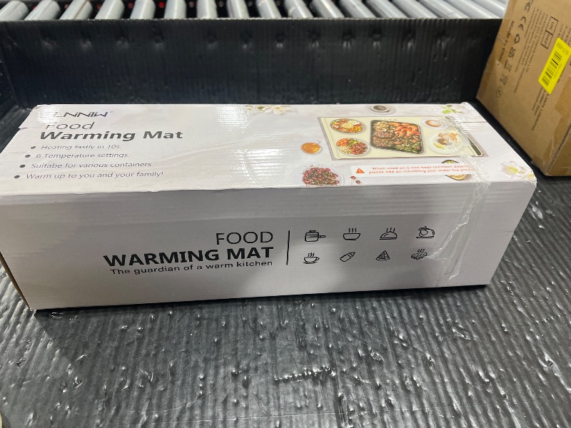 Photo 1 of Food Warming Mat with Heat-Resistant Pad, 26X15 Inch, 6-Level Temp 6-Hour Timer, Child Lock Safety,Food Warmer Chafing Dishes for Buffet.