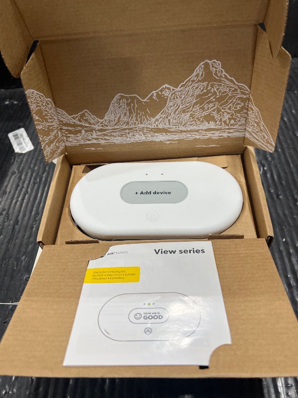 Photo 1 of Airthings 2960 View Plus - Battery Powered Radon & Air Quality Monitor (PM, CO2, VOC, Humidity, Temp, Pressure)