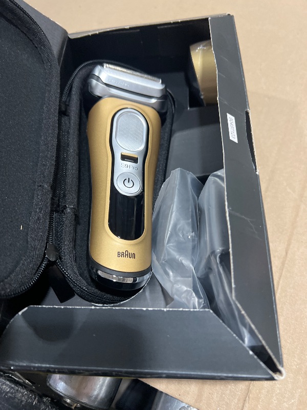 Photo 1 of Braun Series 9 Pro 9419s Electric Shaver for Men, Wet & Dry Razor, Shaving Kit with 4+1 Head with ProLift Trimmer