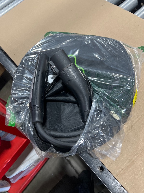 Photo 1 of LZSTEC NACS Extension Cable Cord, Charging Extension Cable for Tesla, 21ft 50A 240V 12Kw, Compatible with Tesla & NACS Level 1 & Level 2 Mobile Charger Wall Connector for Model Y/X/3/S/Cyber-truck