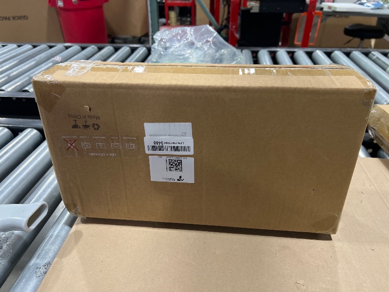 Photo 1 of DOWAN 14.5" Rectangular Plates Set of 4 - Long Serving Trays for Sushi, Pasta, Chips, Appetizer, Cake - White Ceramic Rectangle Platter for Party, Restaurant, Banquet - Dishwasher & Oven Safe