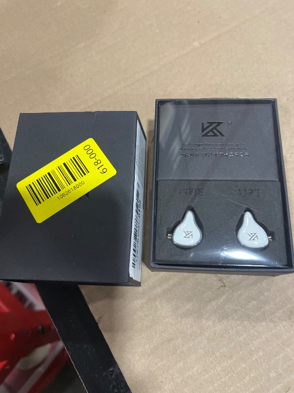 Photo 1 of KZ ZAS in Ear Monitor Earphone 7BA+1DD 8 Unit Hybrid Technology IEM Headphones Noise Isolation, 8 Core Cable 3.5mm Jack Wired Earbuds (No Mic, White)