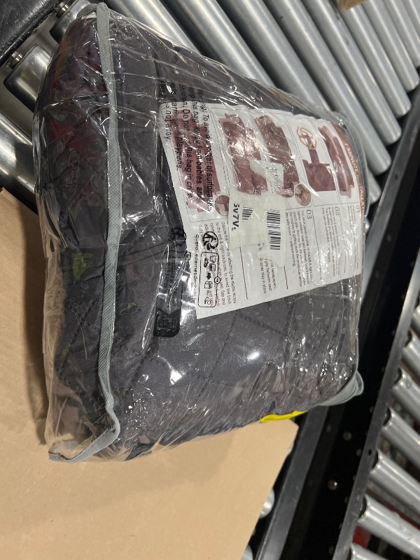 Photo 1 of U-NICE HOME Large Sofa Cover Reversible Couch Cover for Dogs with Elastic Straps Water Resistant Furniture Protector for Pets Couch Cover for 4 Cushion Couch (Oversized Sofa, Dark Grey/Light Grey)