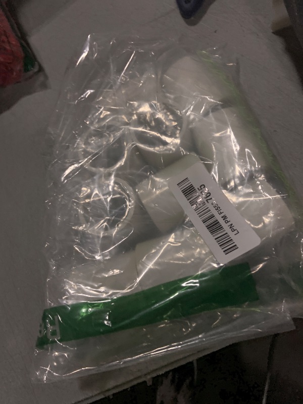 Photo 1 of 1" PVC 2 Way Coupling Pipe Fitting, 10 Pcs Pipe Couplers, Schedule 40 Furniture Grade Slip Connector for Building PVC Furniture DIY Structures and Frames