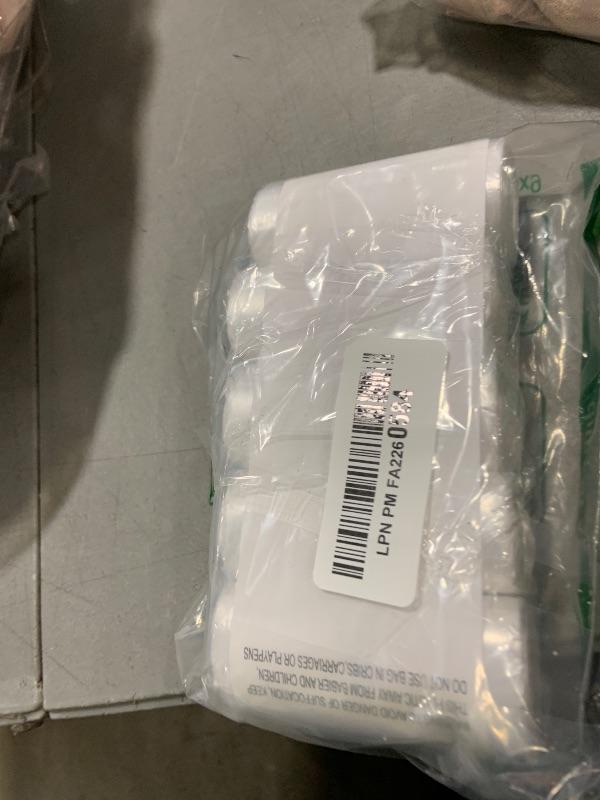 Photo 1 of 0.5 Gallon 250 pcs Mini Clear Trash Bags, Tiny Strong Garbage Bags,Small Plastic Bags for Desktop Trash Bin, Tiny Bathroom Trash Can Bin Liners,Mini Bags for Waste Basket Liner,Fit 2 Liters-Clear