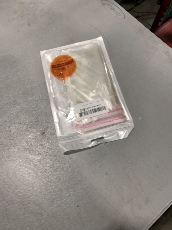 Photo 1 of 100 PCS Cake Money Box Transparent Bags, Money Pull Out Plastic Bags, Clear Self Sealing Cellophane Bags, Self Adhesive Resealable Bags, 3.1 x 7 IN