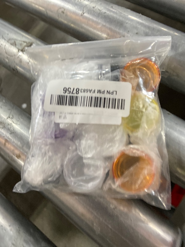 Photo 1 of 10 Pcs Multicolour Plastic Face Cream Jars Mini Lotion Containers Small Toiletries Pots Empty Refillable Makeup Container Travel Portable Cosmetic Jars for Beauty Products Refillable Containers