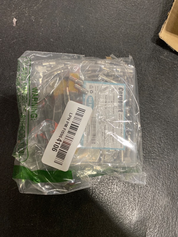 Photo 1 of 104Pcs Shelf Pins Kit,4 Styles Nickel Plated Shelf Support Pegs,Bookshelf Pegs for Shelves,Cabinet Shelf Bracket Pegs Shelf Pins Holders for Kitchen Furniture & Closet ( 5mm & 1/4inch )