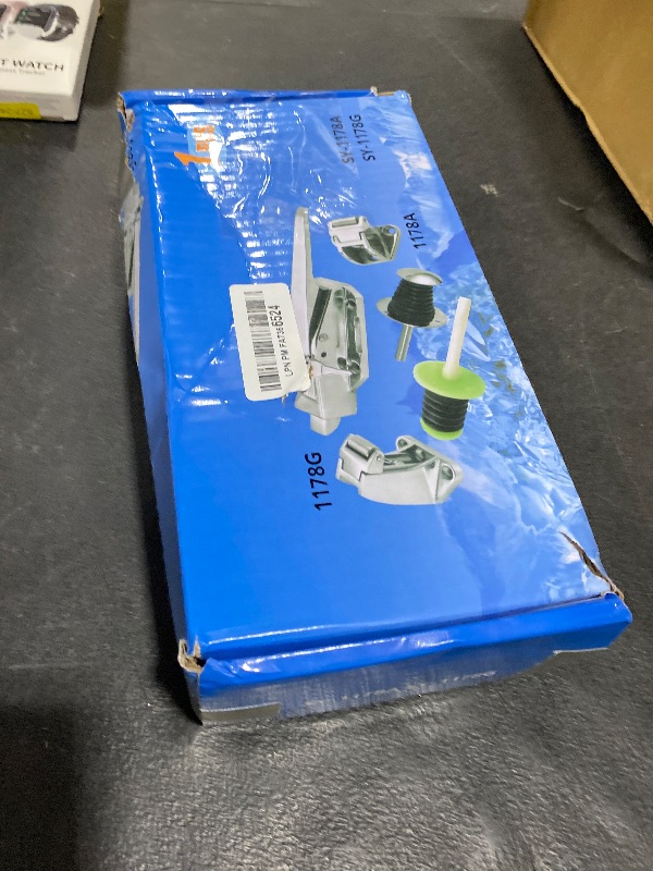 Photo 1 of **INCOMPLETE, MISSING HALF THE PARTS---PARTIAL SET**Adontze Walk in Cooler Door Handle,Freezer Door Handle, Freezer Door latches, Suitable for Freezer Door Locks, Oven Locks, Laboratory Door Locks, or Other Equipment (Base Height 3.5inch)