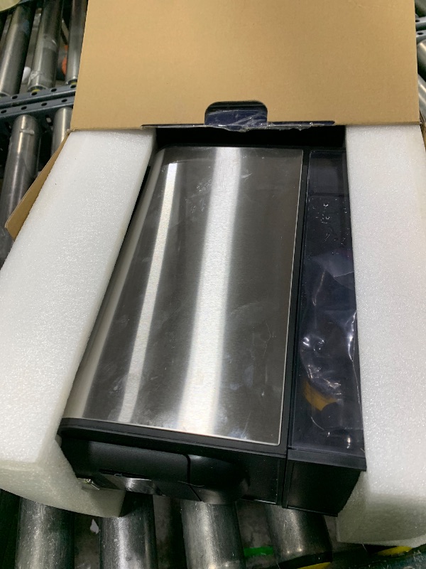 Photo 1 of KIDISLE Hot & Iced Coffee Maker with Bold Setting, Single Serve Coffee Maker for K Cup and Grounds, 6-14 Oz Brew Sizes, 50 Oz Removable Water Tank, One Cup Coffee Machine with Reusable Filter, Black