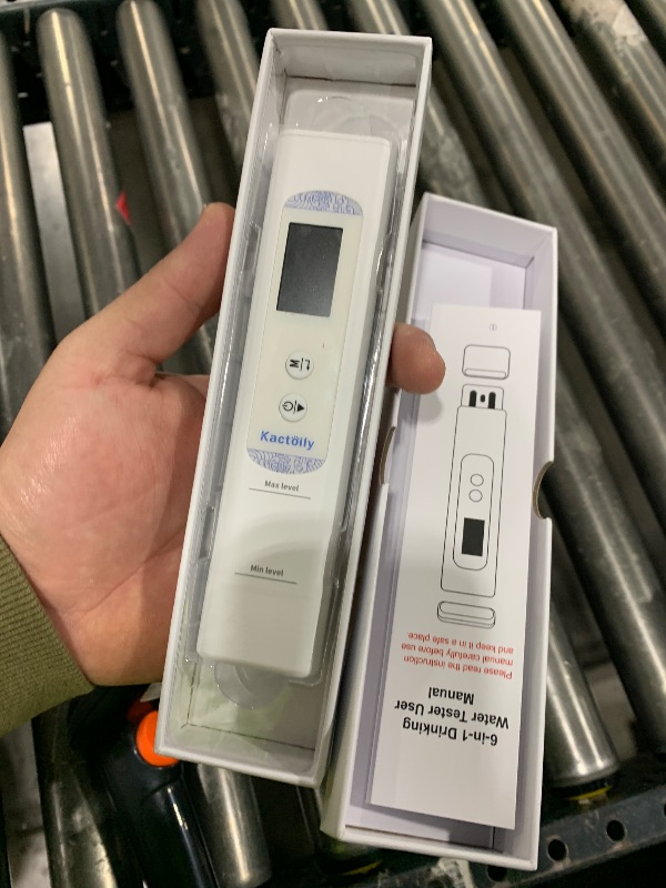 Photo 1 of  6 in 1 Digital Water Tester for Drinking Water, Lab Grade TOC/COD/EC/UV275/Temp/TDS Meter Digital Water Tester and Calibration Solution for Home, RV, Camping, Well, Tap Water 