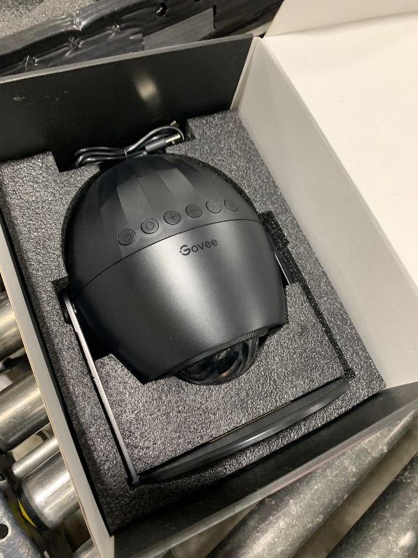 Photo 1 of  Govee Star Light Projector with 3 Aurora Flowing Effects, Works with Matter, Alexa and Google Assistant, 52 Scene Modes, 18 White Noise Options, LED Night Light Projector for Bedroom, Without Plug 