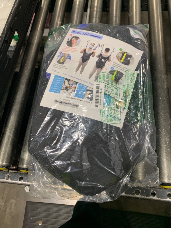 Photo 1 of  Patient Lift Sling Medical Transfer Sling for Patient Walking Training, Working Aids for Ambulation Support Training, 500lbs Safety Working Load (Large) 