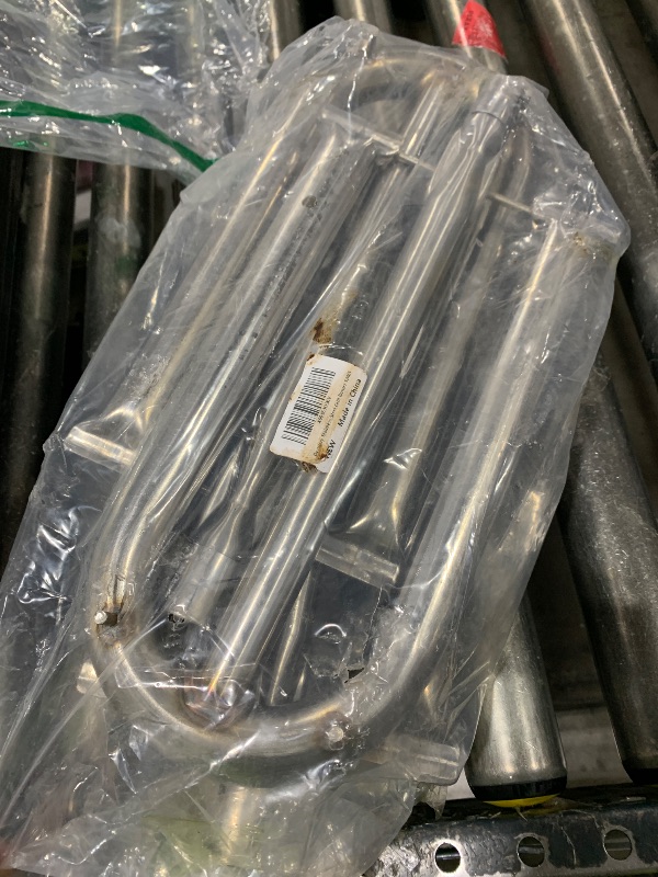 Photo 1 of  12461 Stainless Steel Grill Burner Tube Replacement for American Outdoor 24NB, 24NG, 24NP, 24PC, 30NB, 30PC, 36NB, 36PC Gas Grill Models, 14 1/2" x 6 1/4", 3 Pack 