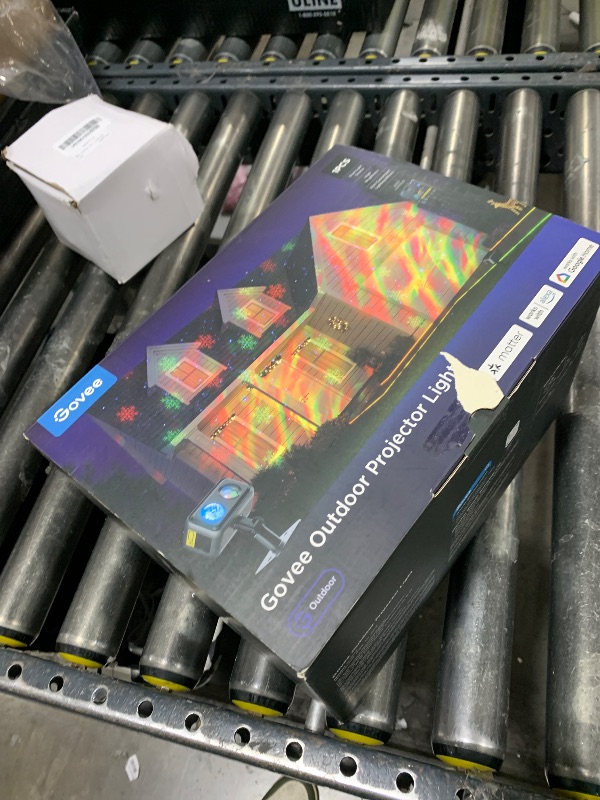 Photo 1 of  Govee Outdoor Projector Light, Upgraded Aurora Star Projector with 16 RGB Patterns, 50+ Scene Modes for Indoor & Outdoor Holiday Decor, Works with Alexa, Google, Matter, IP65 Waterproof 