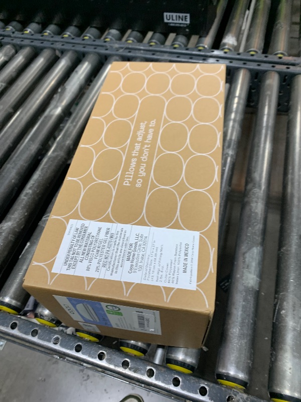 Photo 1 of  Coop Home Goods Eden Bed Pillow Queen Size for Sleeping on Back, Stomach and Side Sleeper- Medium Soft Memory Foam Cooling Gel - CertiPUR-US/GREENGUARD Gold 