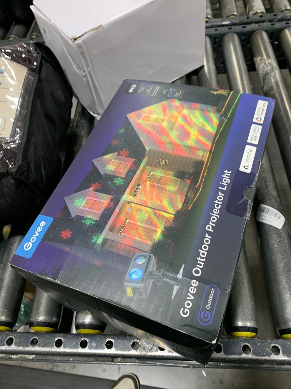 Photo 1 of  Govee Outdoor Projector Light, Upgraded Aurora Star Projector with 16 RGB Patterns, 50+ Scene Modes for Indoor & Outdoor Holiday Decor, Works with Alexa, Google, Matter, IP65 Waterproof 