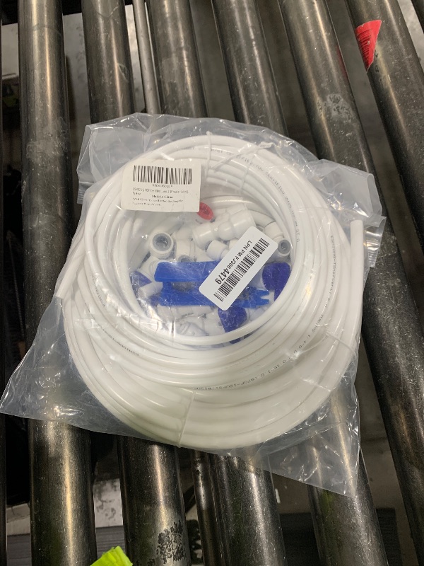 Photo 1 of NSF Certified 3/8" O.D. Push to Connect Fittings for RO (Reverse Osmosis) Water Filter 30 pcs+30 feet 3/8" Water tubing.