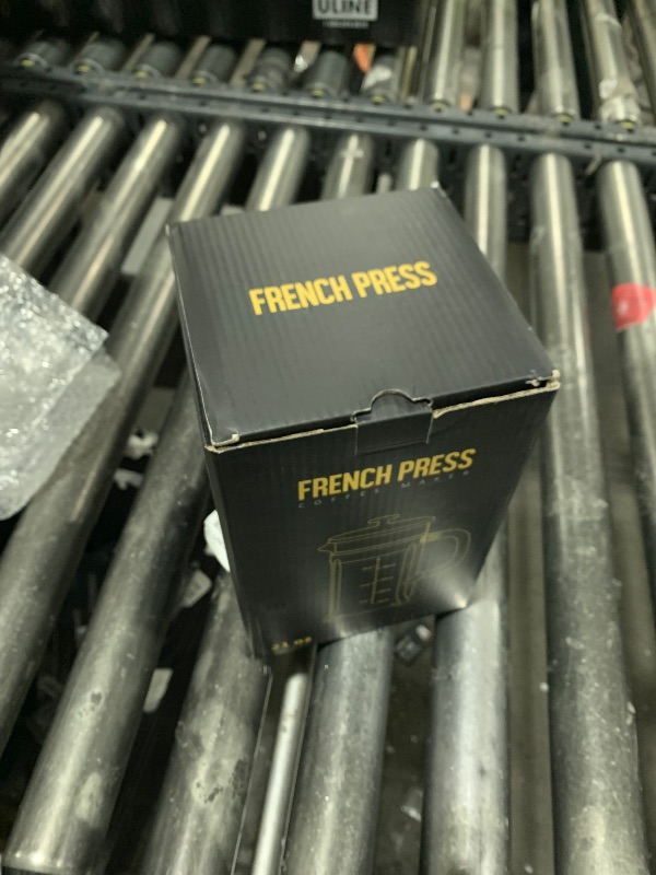 Photo 1 of French Press Coffee Maker (21oz 600ML 3-4Cup) Coffee Press, with 4 Filters System, Heat Resistant Thickness Borosilicate Glass, Cold Brew Coffee Tea Pot Gifts (Silvery)