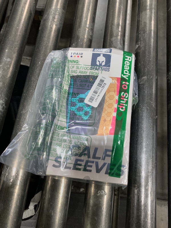 Photo 1 of  Sparthos Calf Compression Sleeves (Pair) – Leg Compression Socks for Men and Women – for Shin Splint, Calf Pain Relief, Air Travel Flight, Nurses, Maternity Basketball Football Soccer (Beige-L) 