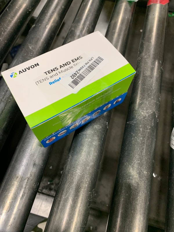 Photo 1 of  AUVON Dual Channel TENS EMS Unit 24 Modes Muscle Stimulator for Pain Relief, Rechargeable TENS Machine Massager with 12 Pads, ABS Pads Holder, USB Cable and Dust-Proof Storage Bag 