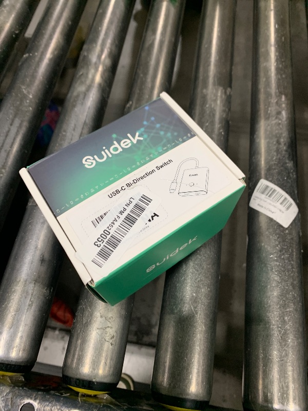 Photo 1 of USB C Switcher, Bi-Directional USB-C Switch 8K@60Hz with PD 100W Charging 2 in 1 Out/1 in 2 Out Included 5V Power Adapter, Incompatible with Thunderbolt Interface