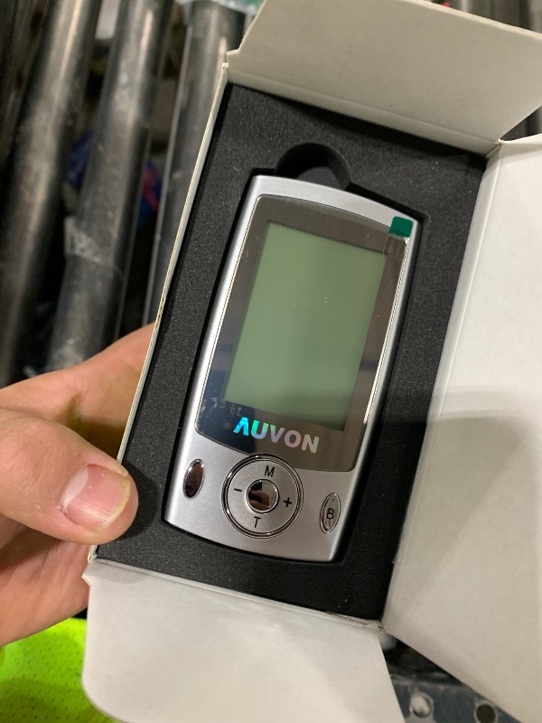 Photo 1 of  AUVON Dual Channel TENS Unit Muscle Stimulator Machine with 20 Modes, 2" and 2"x4" TENS Unit Electrode Pads 