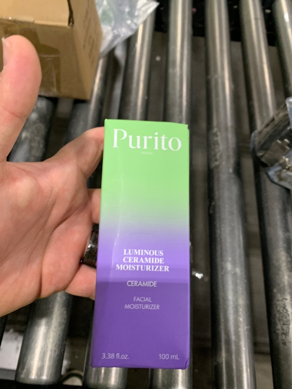 Photo 1 of  PURITO Luminous Ceramide Moisturizer | Five-Ceramide Barrier Recovery Cream for Dry & Sensitive Skin | Hydration Lock, Soothing Care, Vegan & Cruelty-Free | Korean Skincare, 100mL / 3.38 fl.oz 