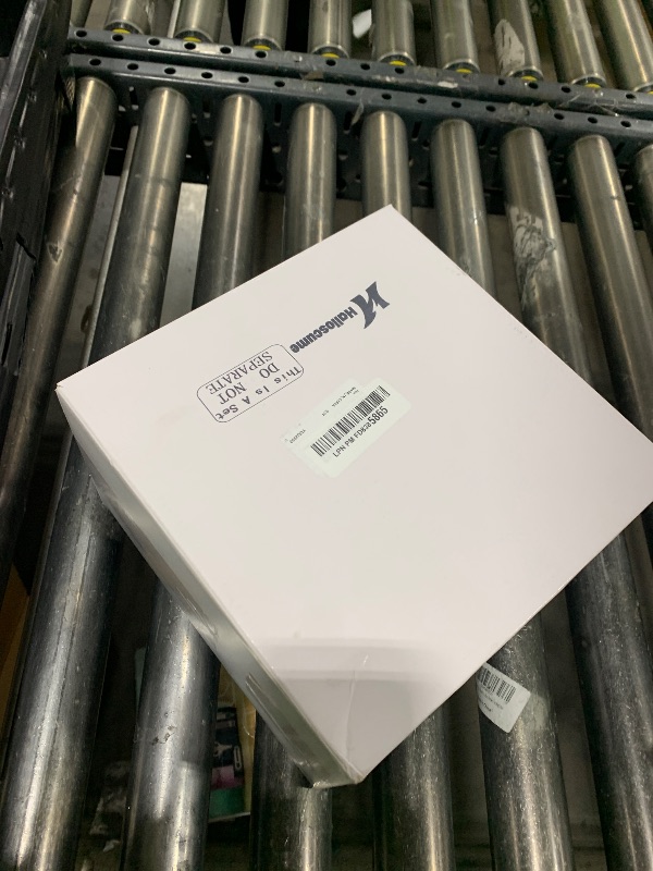 Photo 1 of Halloscume 52 Pcs Red Christmas Tree Decoration Set Include 44'' Large Topper Velvet Bow 12 Poinsettia Flowers 24 Velvet Ball Ornaments 6 Red Christmas Bow 9 Xmas Snowflakes for Holiday Party Decor