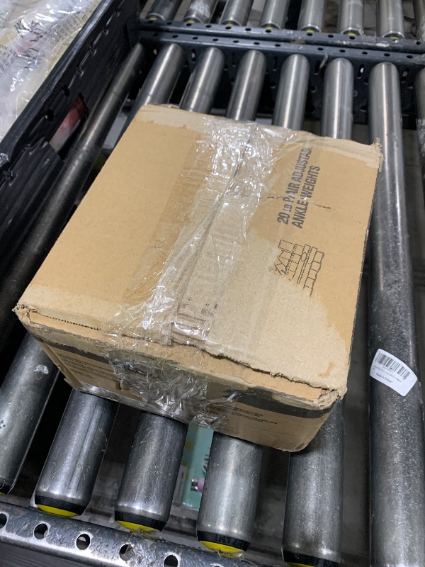 Photo 1 of  CAP Barbell Adjustable Ankle Weights |10-20lb Pair | Black 