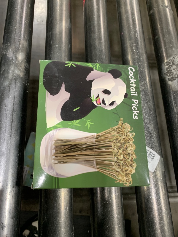 Photo 1 of 100 PCS Cocktail Picks, 4.7 Inch Toothpicks for Appetizers, Natural Bamboo Knot Skewers, Mini Food Sticks, Fancy Tooth Picks for Drinks,Fruit,Charcuterie,Cocktail Garnish Accessories, Party Supplies
