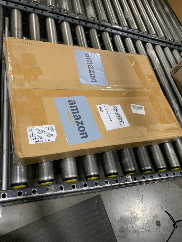 Photo 1 of Joyofcife C-Shaped End Table, Small Sofa Table with Metal Frame, Adjustable Height Side Table for Couch, Living Room, Bedroom, Bedside (Black, Large)