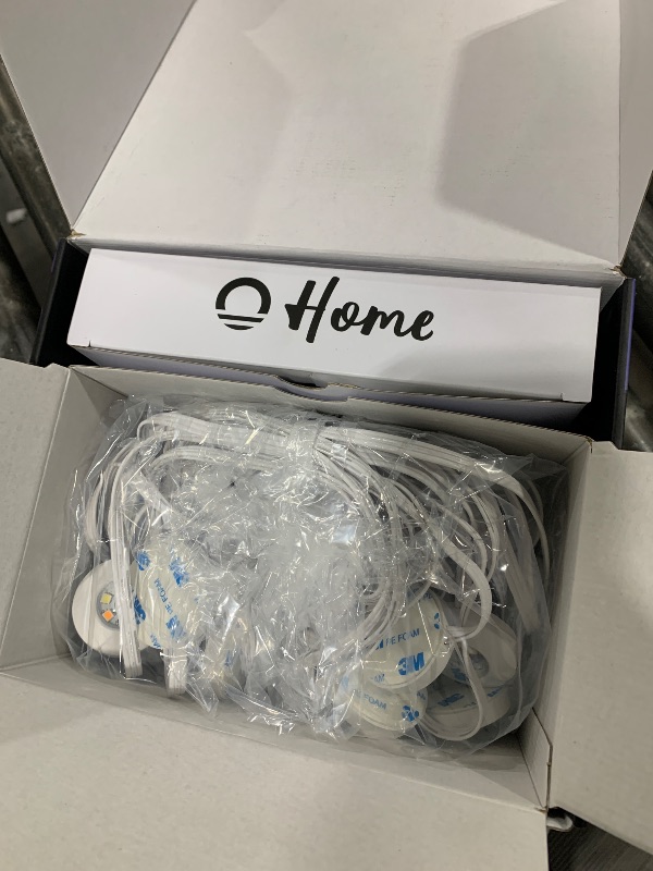 Photo 1 of Lumary Permanent Outdoor Lights Pro with Remote, 40LED 53ft for House, 2000lm RGBAICW Smart Eave Light, Work with Alexa Google, Multi Scene for Daily Halloween Christmas Decor, IP67 Waterproof, White