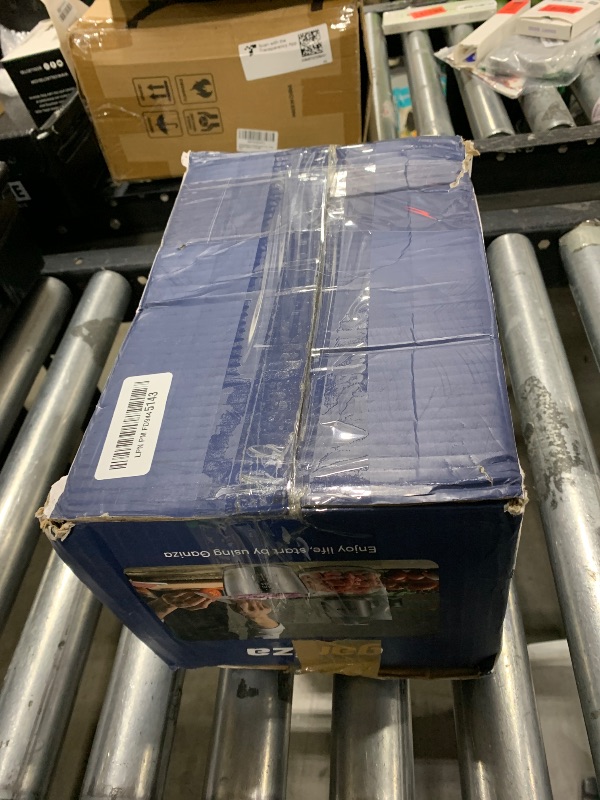 Photo 1 of GANIZA Food Processors, Electric Food Chopper with Meat Grinder & Vegetable Chopper - 2 Bowls (8 Cup+8 Cup) with Powerful 450W Copper Motor - Includes 2 Sets of Bi-Level Blades for Fruits/Meat/Nuts