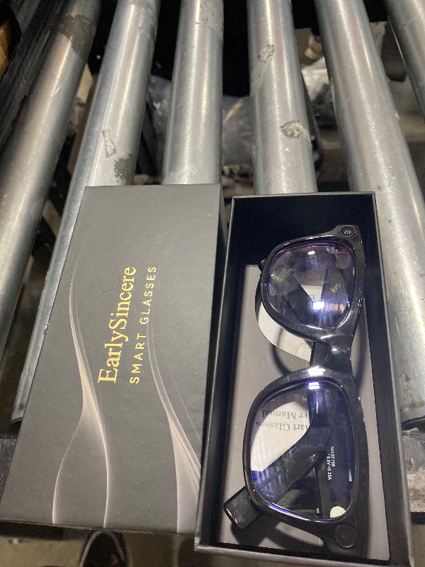 Photo 1 of 2026 Upgraded – Smart Camera Glasses, 8MP Resolution Supporting 1080P HD Video Recording, Supports Photo/Video/Audio Recording, 410mAh Battery, with AI Assistant/AI Translation/Bluetooth Calling