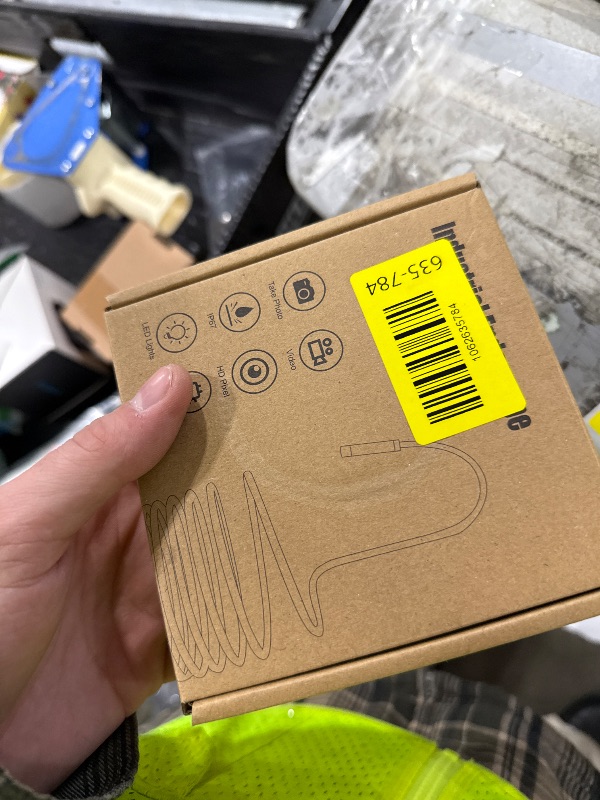 Photo 1 of [Dual-Lens] Endoscope Camera with Light, 1920P HD Borescope with 8+1 Adjustable LED Lights, IP67 Waterproof 16.5FT Semi-Rigid Snake Cord Inspection Camera for iPhone, iPad and Android Phone (Type C)