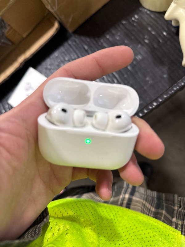 Photo 1 of Apple AirPods Pro 3 Wireless Earbuds, Active Noise Cancellation, Live Translation, Heart Rate Sensing, Hearing Aid Feature, Bluetooth Headphones, Spatial Audio, High-Fidelity Sound, USB-C Charging