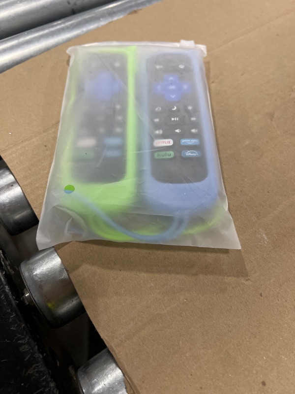 Photo 1 of (Pack of 2) Replacement Remote for Roku TV with Soft Protective Silicone Cover(Glow in The Dark), Universal Remote for TCL/Hisense/Onn/Sharp/Element/Philips Roku Smart TV