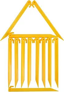 Photo 1 of
MUDOR 12 Inch Plastic Tent Stakes -12 pcs Heavy Duty and Durable Tent Pegs Spike Hook for Campings Outdoor Sand Beach, Sturdy Canopy Stakes Accessories, Garden Lawn Stakes